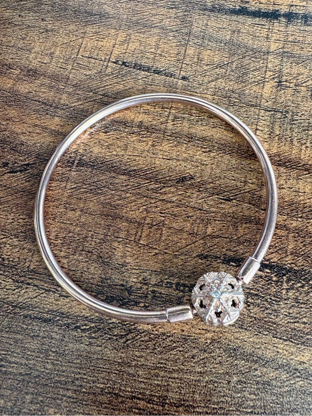 Pandora Rose Gold Tone Bangle